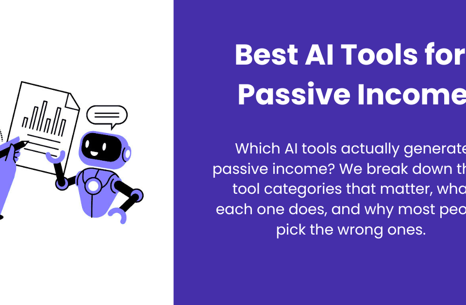 Best AI Tools for Passive Income